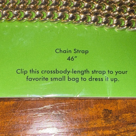 Kate Spade Gold Chain Strap - Picture 3 of 3